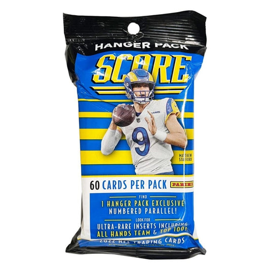 2022 Panini Score NFL Football Hanger Pack (60 CARDS)