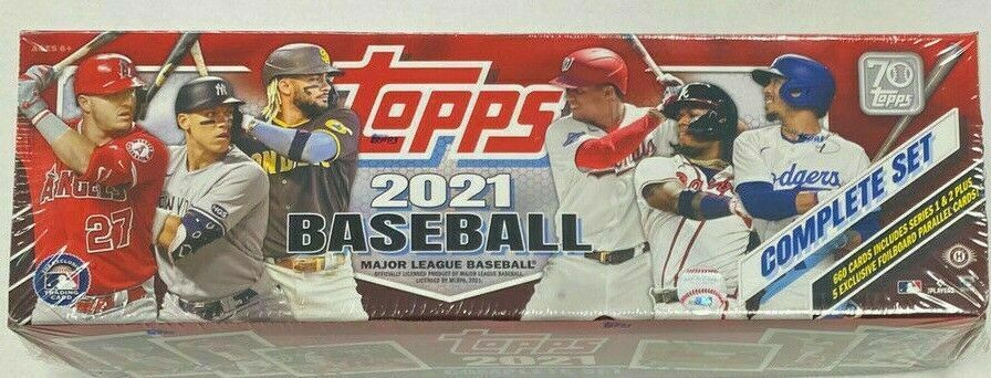 2021 TOPPS BASEBALL COMPLETE FACTORY SET