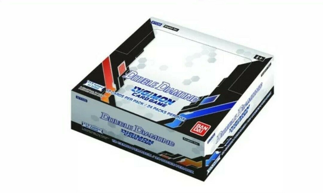 Digimon Card Game Series 06 Double Diamond BT06 Booster Display