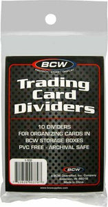 BCW Trading Card Dividers