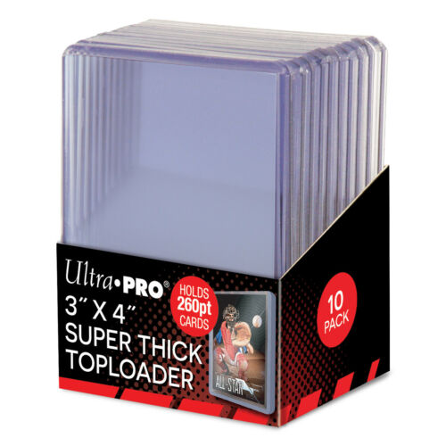Ultra Pro Clear Top Loaders 260pt