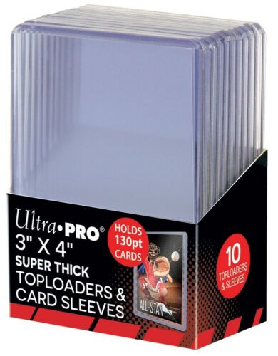 Ultra Pro Clear Top Loaders 130pt