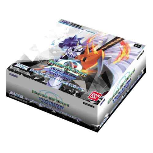 Digimon Card Game Series 05 Battle of Omni BT05 Booster Display