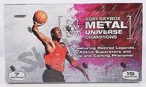 2021 UPPER DECK SKYBOX METAL UNIVERSE CHAMPIONS HOBBY BOX