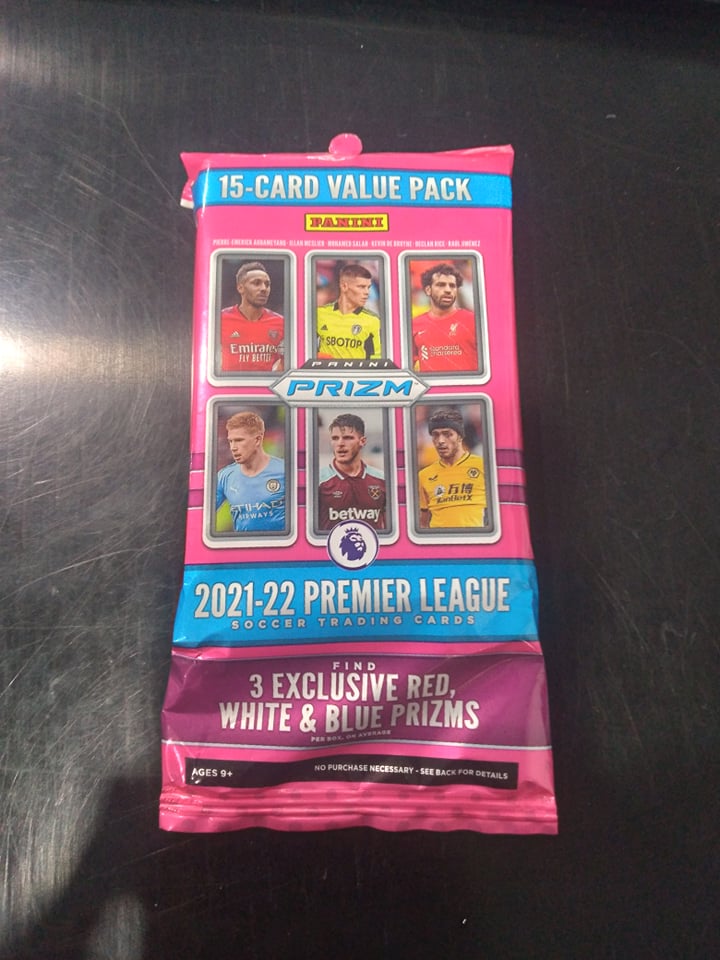 21-22 premier league prizm soccer value pack
