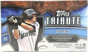 2022 Topps Tribute Baseball Factory Sealed Hobby Box