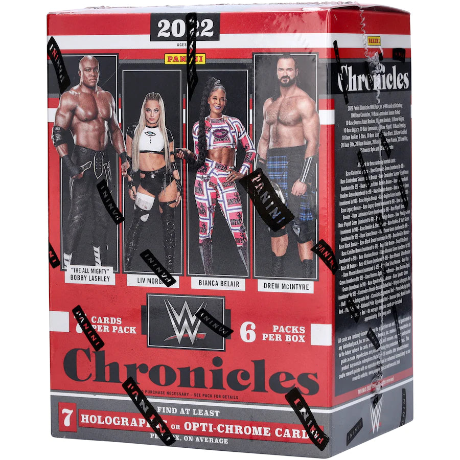 2022 Panini Chronicles WWE Factory Sealed Retail Blaster Box